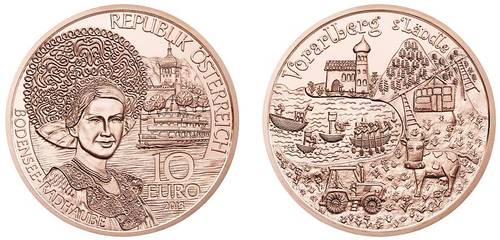 Austria  Voralberg 10 Euro