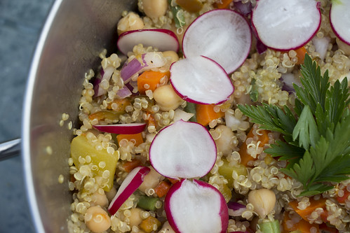 Slaatje met quinoa - Salad with Quinoa