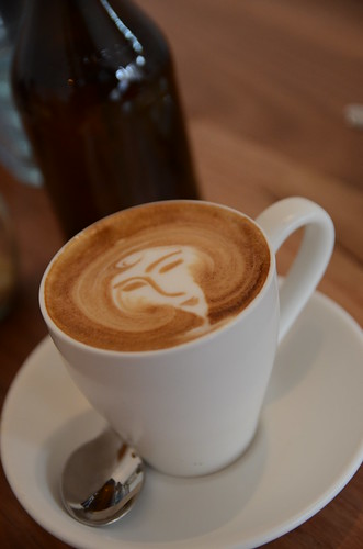 Latte art - Strong caffe latte AUD3.80 - Mountain of Bears, Ormond