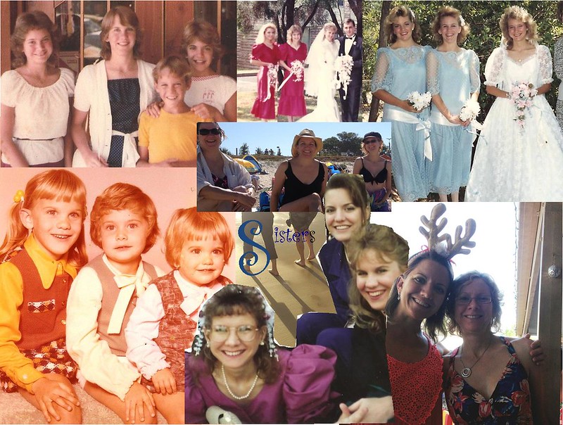 Sister collage