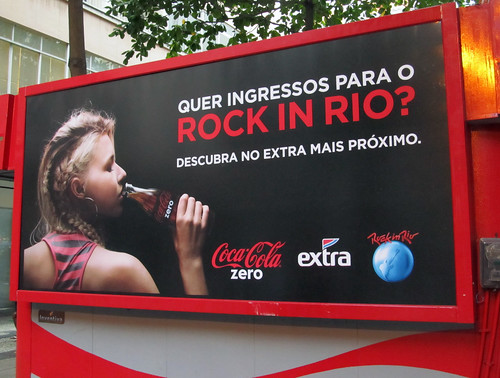 Rock in Rio free ticket promo Coca-Cola Rio de Janeiro by roitberg