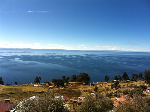 Postcard from Taquile Island, Lake Titicaca