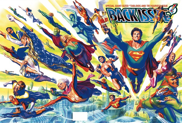 Back Issue 61 Legion of Super-Heroes cover by Alex Ross