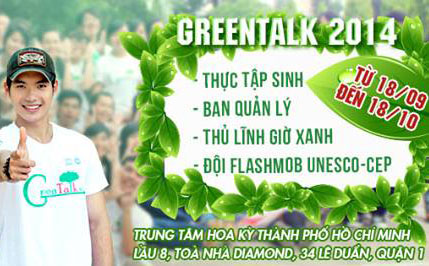 Tuyển TNV Green Talk 2014