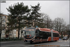 Iveco Bus Créalis 18 GNC - Setram (Société d'Économie Mixte des TRansports en commun de l'Agglomération Mancelle) n°303