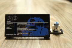 Plaque & R2-D2 Minifigure