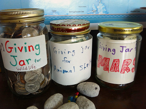 Giving jars
