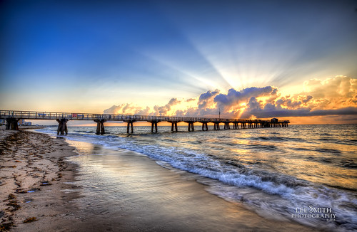 Another Pompano Pier Sunrise by smittysholdings