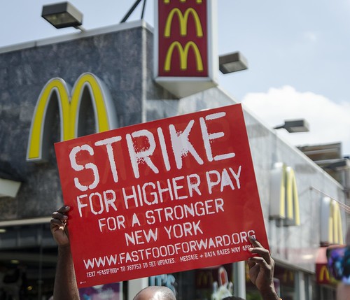 Fast Food Strikes, NYC, July 2013