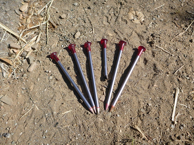 Unbreakable MSR Carbon-Core Tent Stakes