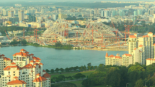 National Stadium Singapore by Haryadi Be