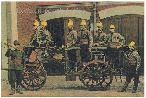 Pompieri - uniforma pompieri model 1895