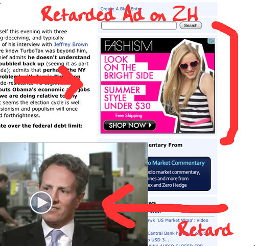 RETARDED SEEN AD ON ZH by Colonel Flick