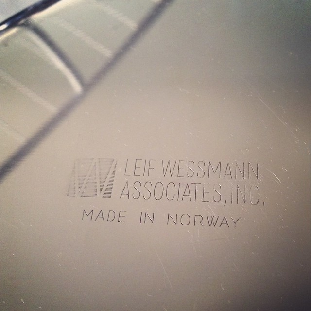 Leif Wessmann and Associates Enamel Ashtray, for Knoll