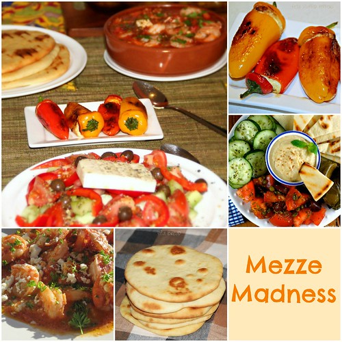 Mezze Madness Collage