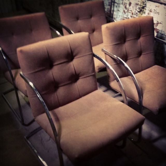 Milo Baughman, Thayer Coggin Four Chairs