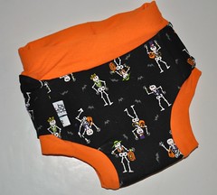  Bumstoppers TrainingBums Size 2t {2nds} Dancing Bones