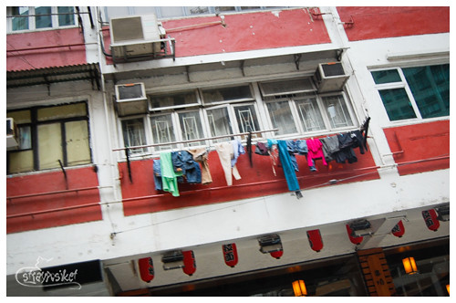 the art of hanging clothes