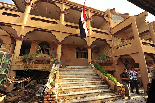 The Egyptian consulate in Occupied Libya was bombed on August 17, 2013. Since the imperialist-engineered war of regime-change against Gaddafi in 2011 the country has been plunged into chaos. by Pan-African News Wire File Photos