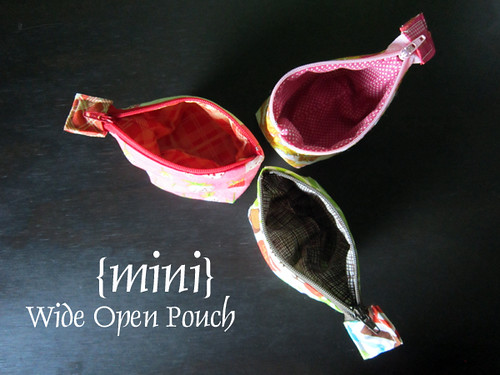 {mini} Wide Open Pouch