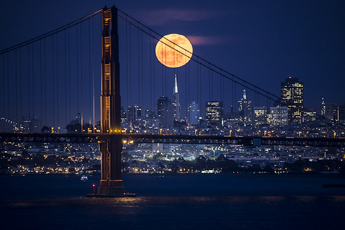 Moonrise Over San Francisco