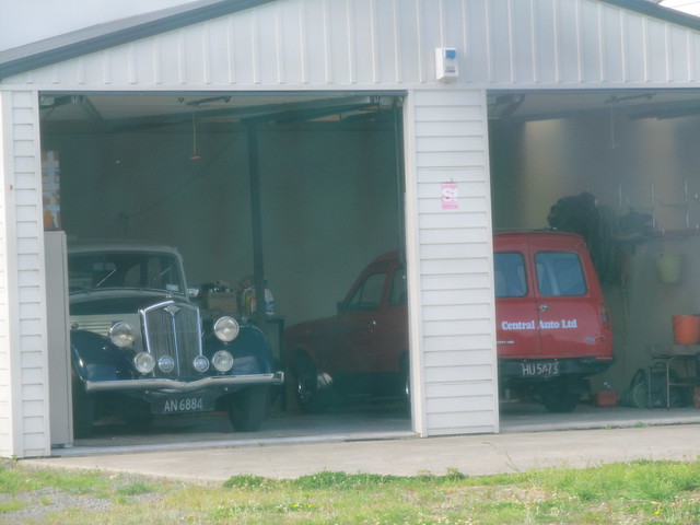 1937 Wolseley 18 and 1975 Ford Escort Van AN6884 and HU5473 An unusual duo