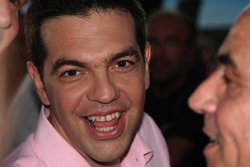 Alexis Tsipras, head of the The Radical Left Coalition, SYRIZA