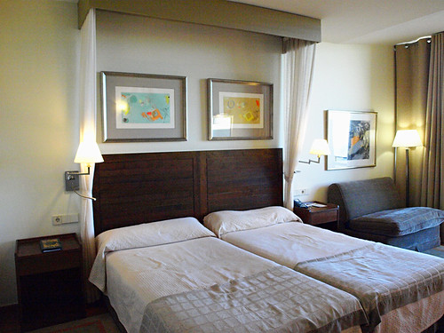 Bedroom at The Parador Cruz de Tejeda, Gran Canaria