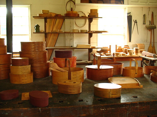 wooden box workshop