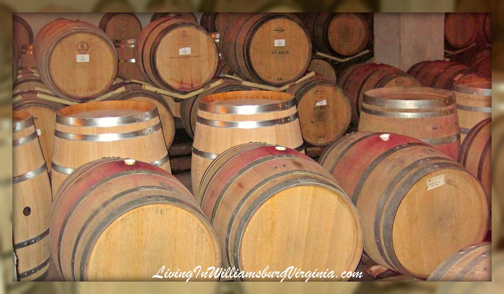 Williamsburg Winery Barrels