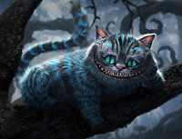 Cheshire Cat Tim Burton - Inspiration