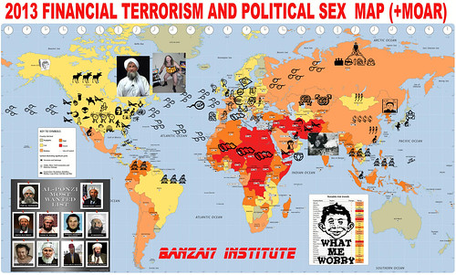 FINANCIAL TERRORISM AND POLITICAL SEX MAP by WilliamBanzai7/Colonel Flick