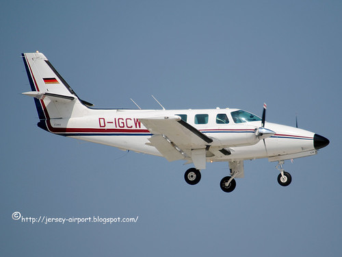 D-IGCW Cessna T.303 Crusader by Jersey Airport Photography