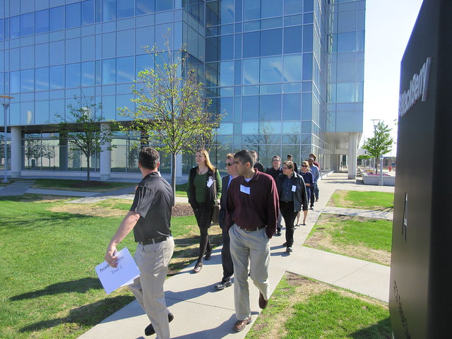TeraGo Networks Tour of Mississauga colocation facility, 14 May 2015