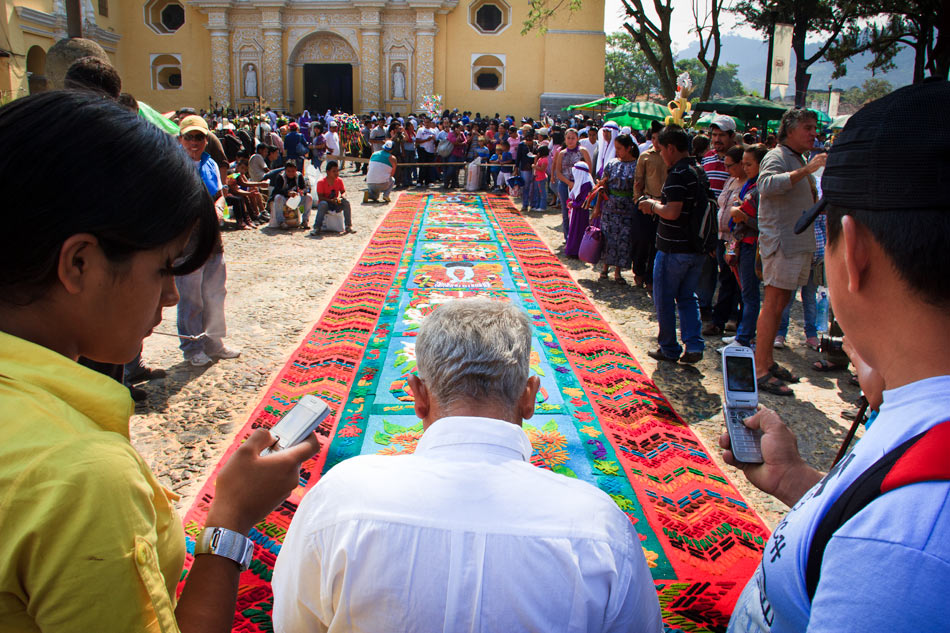Photos: Antigua's Alfombras, the Sacred Carpets of Semana Santa