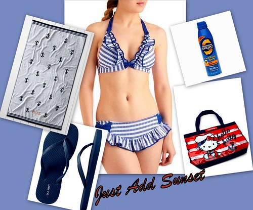 Bathing Suit Collage