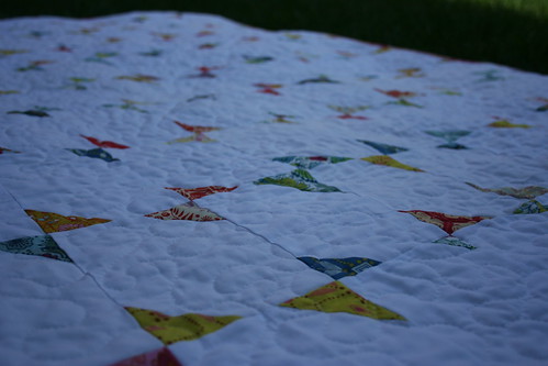 Becky's Quilt in the grass