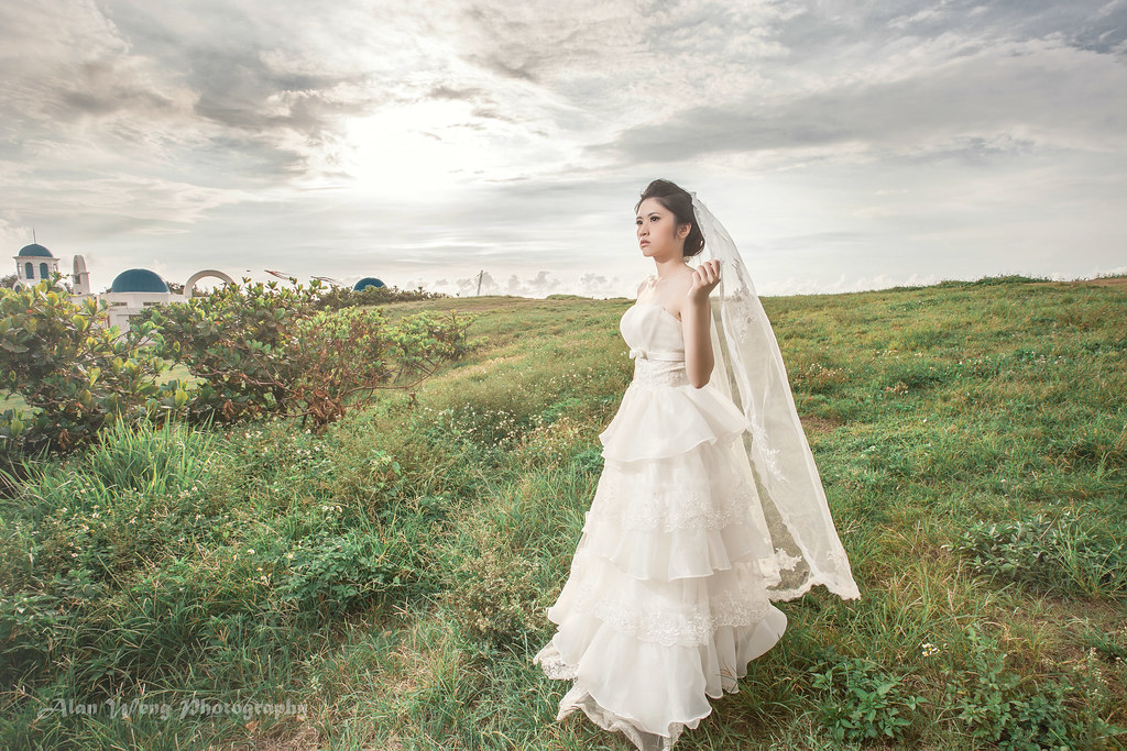 【自助婚紗WEDDING∣婚紗寫真】新竹南寮 婚紗外拍 主題婚紗造型 輕寫真