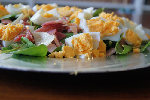 Egg and bacon salad DSC01972