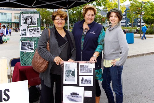 Local politicians at last year's street fair on Hutchison