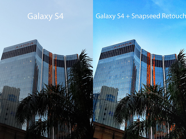 Galaxy S4 - Snapeseed Retouch Aaps