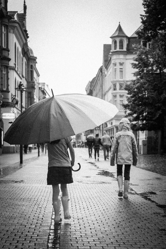Grey & rainy day in Heidelberg