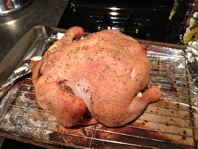 CSA roast chicken