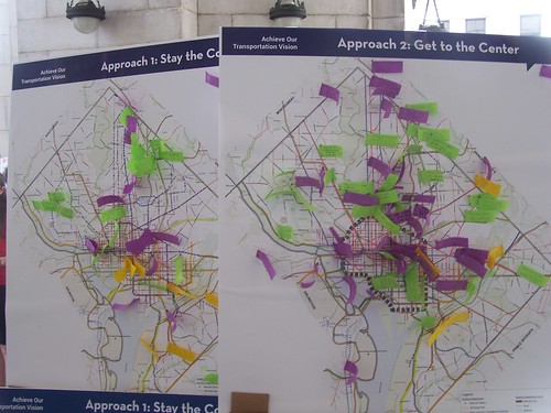 People's suggestions for the DC Transportation Plan