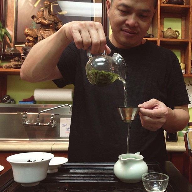 Tea tasting #chinatown #sanfrancisco