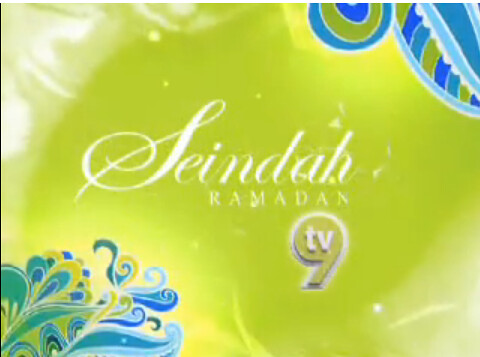 tv9 ramadan 1434h branding - taken from tanyalah ustaz promo