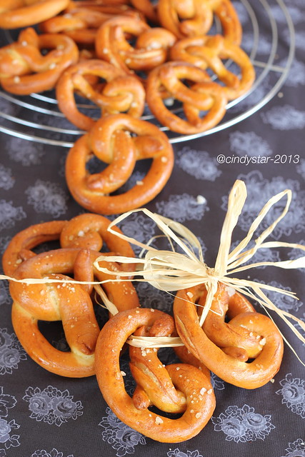 crunchy pretzels