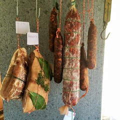 Salumi , Charcuterie , Fermented sausages and curing meats