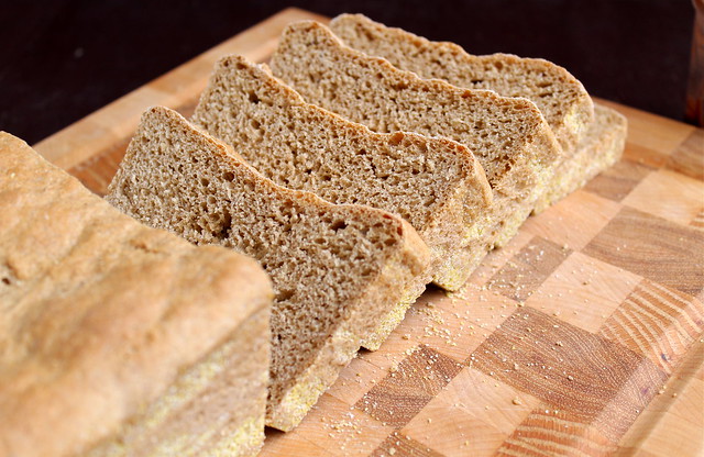 Cinnamon (optional raisin) English Muffin Bread