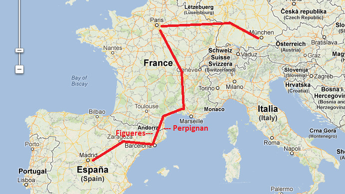 ICE-Treff - ICE/TGV/AVE: Von München über Paris u. Barcelona nach Madrid